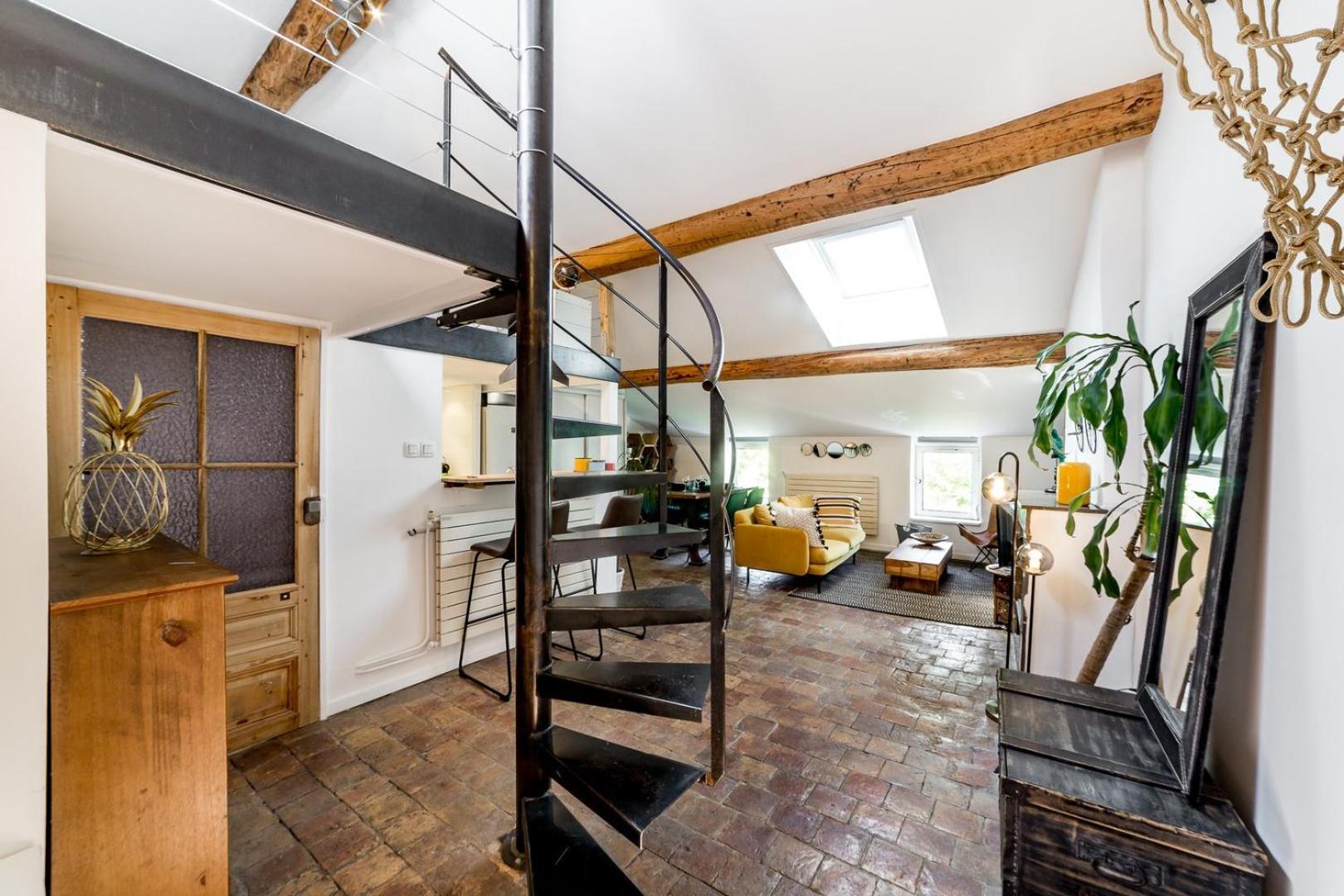 Le Loft Des Artistes De La Croix-Rousse Ail Apartment Лион Екстериор снимка
