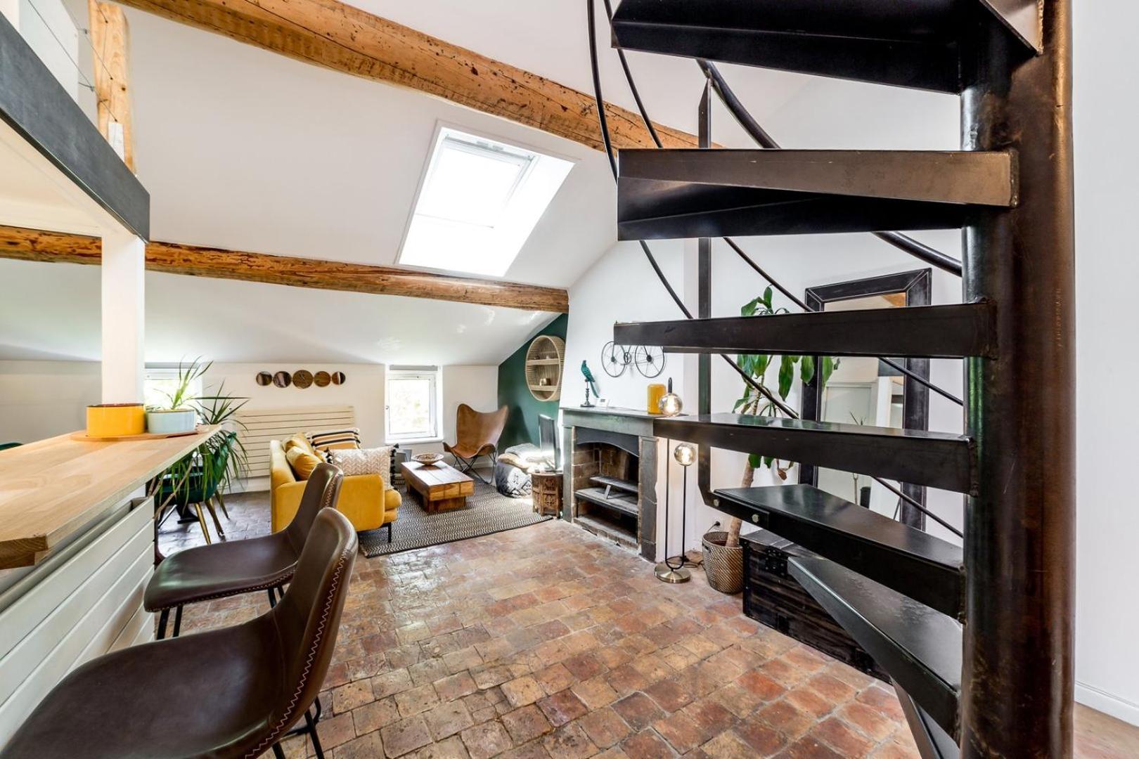 Le Loft Des Artistes De La Croix-Rousse Ail Apartment Лион Екстериор снимка